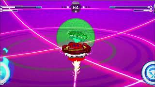 Stellar Hyperion vs Dusk BalkeshBeyblade Burst Quadstrike [upl. by Araek]