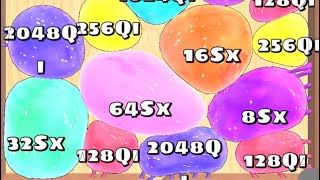 Blob Merge 3d Gameplay Satisfying game  Merge Game  19 [upl. by Ilise]