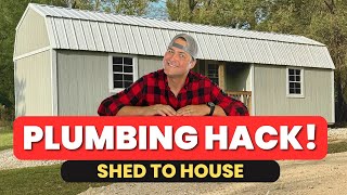 Watch Before Plumbing Your Shed To House Conversion [upl. by Azerila]