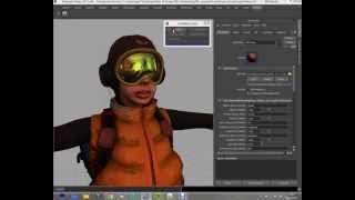 cubeMapCycler Maya Python script demo Arson Girl [upl. by Ekrub]