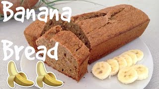 Healthy easy and delicious banana bread No flour no butter [upl. by Cristobal]