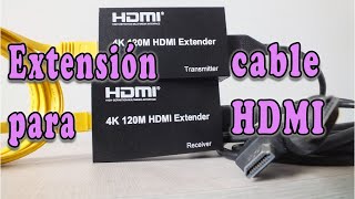 ¿Cable HDMI muy corto Esta es una forma de crear una extensión HDMI [upl. by Ellinger]