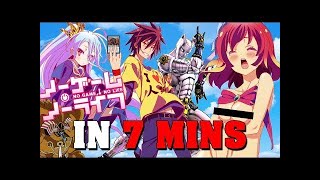 No Game No Life IN 7 MINUTES [upl. by Oliviero]