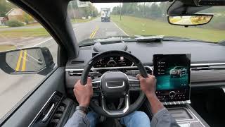 2025 GMC Sierra EV Max Range POV Test Drive Acceleration Driving Impressions [upl. by Rihsab21]