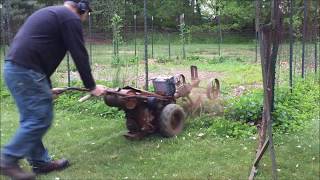 1961 Gravely LI Rotary Rotary Plow [upl. by Dorena]