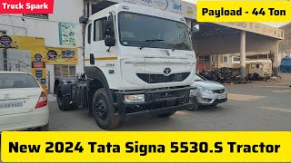 New 2024 Tata Signa 5530 BS62 Tractor Review  Features amp Specifications truckspark tatamotors [upl. by Nytsirk]