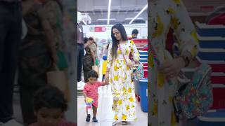 அர்ஜுன் நடந்து அம்மா கூட Shopping பண்றாரு 😍😂 anjaliprabhakaran baby apfamily [upl. by Girand]