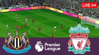 Newcastle United vs Liverpool LIVE Premier League 20242025 Full Match  Simulation Video Games [upl. by Hahnert]