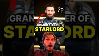 Captain America is the Grandfather of STARLORD 😱 captainamerica starlord [upl. by Ittak]