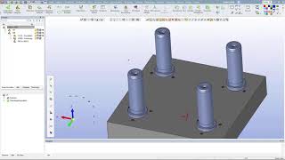 10 Cimatron Parametrischer Werkzeugaufbau [upl. by Repard]