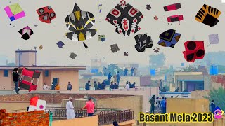 Basant Festival 2023 Highlights  Patangbazi  Big Kites  Kite Fight  GolgappaY Kites [upl. by Aneehsirk]