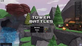 ROBLOX tower battles barracks vs patrol [upl. by Worden]