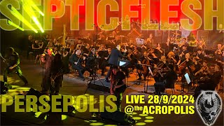 SepticFlesh  Persepolis live  the Acropolis 2892024 with the Athens State Orchestra [upl. by Assenaj]