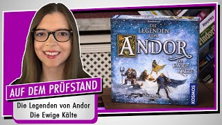 Spiel doch mal DIE LEGENDEN VON ANDOR  DIE EWIGE KÄLTE  Brettspiel Rezension Meinung Test 445 [upl. by Yrffoeg]