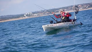 KAYAK FISHING UK  BASS  BexhillOnSea [upl. by Haldan]