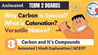 Class 10 Carbon and Its Compound Versatile Nature of Carbon Hindi Explanation  CBSE Boards 202223 [upl. by Rimma]