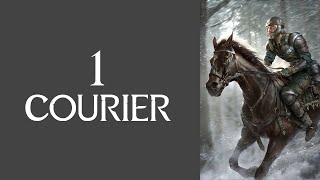 Skyrim Lets Play As THE COURIER  Part 1  Ive Been Looking for You [upl. by Warfore889]