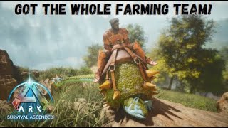 ARK Survival Ascended Episode 27 Taming a Doedicurus And Castoroides [upl. by Elocin203]