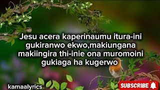 Witikio wake lyrics live singing by Mary Mwangi [upl. by Eniahpets]