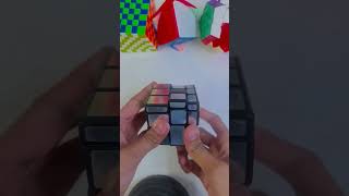 Mirror cube secret trick 😶 rubikskube puzzle cubicrubik fastestrubikscube toy shorts [upl. by Randene]