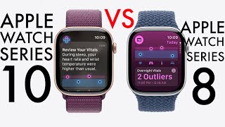 Apple Watch Series 10 Vs Apple Watch Series 8 Quick Comparison [upl. by Kcarb938]