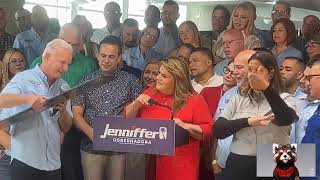 Jennifer Gonzalez Le Habla Al Pueblo de Puerto Rico hoy 2292024 [upl. by Ycnej346]