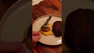 Filet mignon served with Buttery pumpkin puree [upl. by Hippel903]