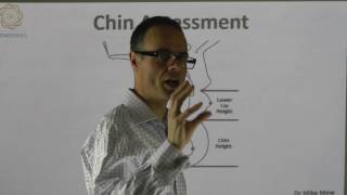 Chin Assessment  Assessing The Chin By Dr Mike Mew [upl. by Ajan]