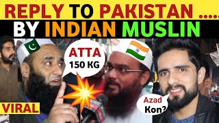 REPLY TO PAKISTAN BY INDIAN MUSLIN PAKISTANI REACTION ON INDIA REAL TV [upl. by Schalles537]