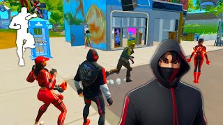 Pretending To Be AFK Using IKONIK Skin In Party Royale Part 3 [upl. by Siesser]