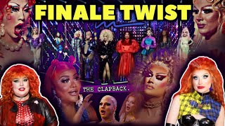 Drag Race S16 Finale Format Twist amp Epic Lip Sync Smackdown  Ts Claps Back Online [upl. by Metah]