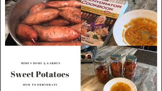 How To Dehydrate Sweet Potatoes [upl. by Hinkle]