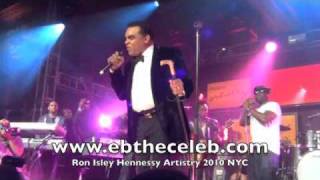 Ron Isley LIVE at Hennessy Artistry 2010 in NYC [upl. by Allmon]