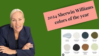 Color Trends of the Year 2024 Sherwin Williams [upl. by Briscoe]