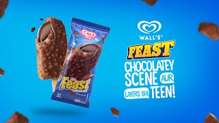 Walls Feast  Chocolatey Scene Aur Layers Bhi Teen [upl. by Lexi]