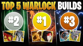 The Top 5 WARLOCK Builds that Every Guardian Needs for PVE Content  Destiny 2 The Final Shape [upl. by Ensoll]