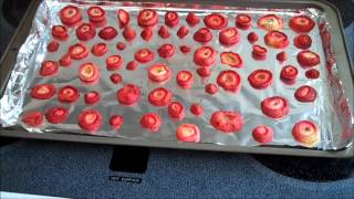 Dehydrate Strawberries In Your Oven [upl. by Reeva]