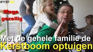 KERSTBOOM optuigen in ons NIEUWE HUIS  Versieren  Familie vlog  1127 [upl. by Aube]