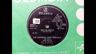 Adge Cutler and The Wurzels  The Champion Dung Spreader 1967 Columbia DB 8145 aside Vinyl rip [upl. by Adnirb]