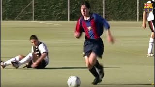 Lionel Messi ● Age 16 Rare Skills Goals amp Dribbles La Masia HD [upl. by Doig998]