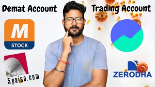 Demat amp Trading Account kya hai  What is Demat amp Trading Account  Best Demat amp Trading Account [upl. by Vyky]