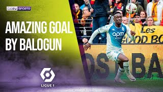 A fantastic goal by Folarin Balogun  Ligue1 [upl. by Silden]