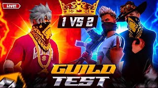 FREE FIRE LIVE GUILD TESTING  GUILD TEST LIVE  FF LIVE GUILD TEST  freefirelive totalgaming [upl. by Sregor]