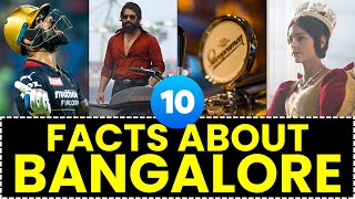 😳BANGALORE FACTS  Top10  Tamil  ImDhineshSundar top10 bangalore [upl. by Reeves]