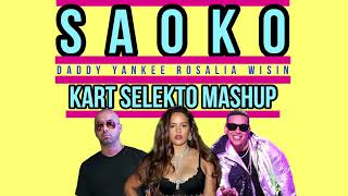 Rosalia Wisin Daddy yankee  SAOKO  Kart Selekto mashup [upl. by Bumgardner625]