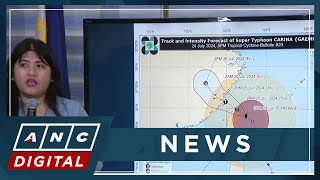 PAGASA gives updates on Super Typhoon Carina  ANC [upl. by Damas]