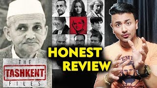 The Tashkent Files Movie HONEST Review  A Must Watch Film  Mithun Chakraborty Shweta Naseeruddin [upl. by Eecyak576]