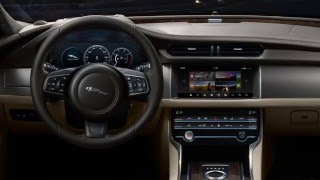 Jaguar XF 2016  InControl Touch Live Updates [upl. by Eirdua]