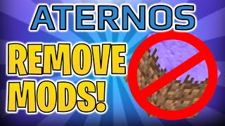 Aternos How To Remove Mods and Plugins Aternos Tutorials 2021 [upl. by Han]