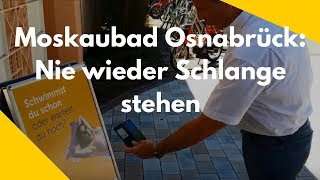 Wie funktioniert das quotMobile Ticketingquot im Moskaubad [upl. by Ennasil483]